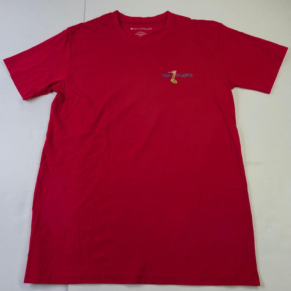 Reyn Spooner Shirt Mens Large Red Mele Kalikimaka Santa Surf Graphic Tee 2020